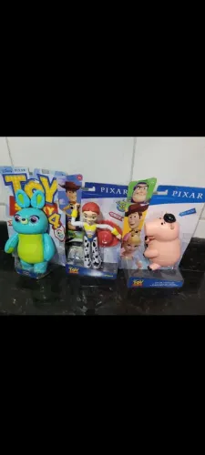 Kit Toy Story novos Mattel Jessie 24cm, Coelho Bunny 24cm, Porco 15cm/ todos articulados