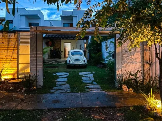 Sobrado 3 Quartos - Santa Cruz II - Conforto com Lazer + Piscina + Paisagismo + localizão