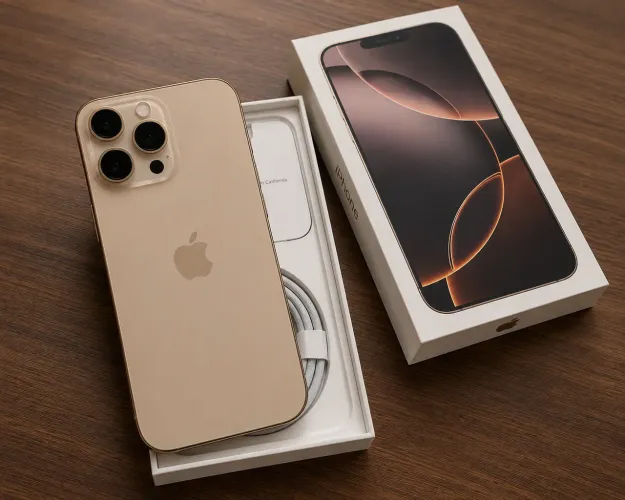iPhone 16 Pro Max 256GB | Titânio Desert