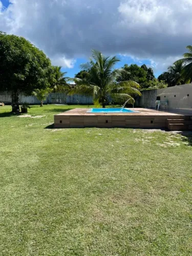 Aluguel de casa com piscina, quintal e 03 quartos na Ilha de Itaparica.