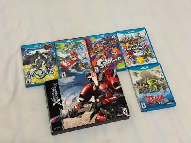 Jogos de Nintendo Wii U Originais Completos (descrição)
