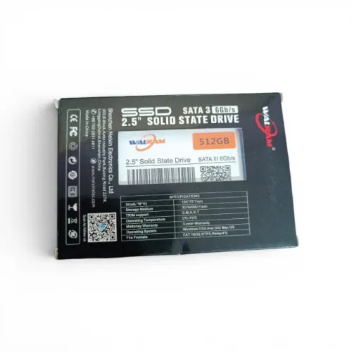 SSD 512 GB 3D NAND- SATA 3- 2.5" NOVO