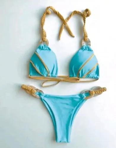 Biquine azul