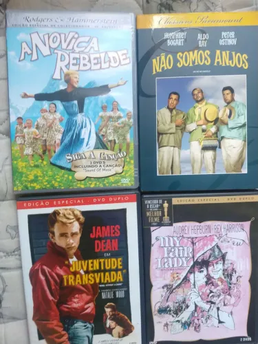 DVDs em ótimo estado