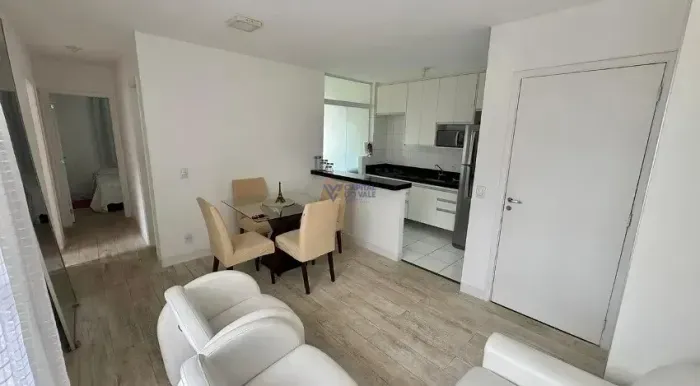 Apartamento mobiliado para locação, Parque Residencial Flamboyant, São José dos Campos, SP