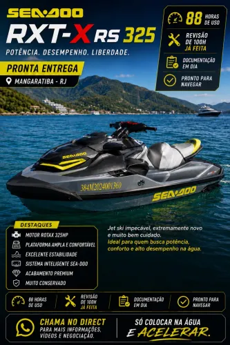 JETSKI SEA DOO RXT-X RS 325 