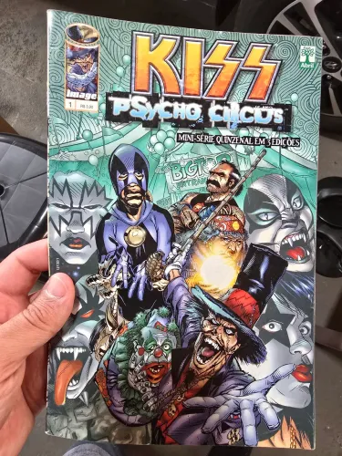HQ KISS Psycho Circus Original (Abril) - Edição Antiga Rara!