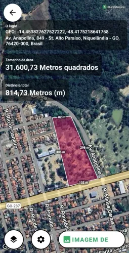 Vende-se Área urbana de 32000m2 em Niquelândia GO