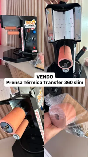 Prensa Térmica Transfer Slim 360 (USADA POUCAS vezes)