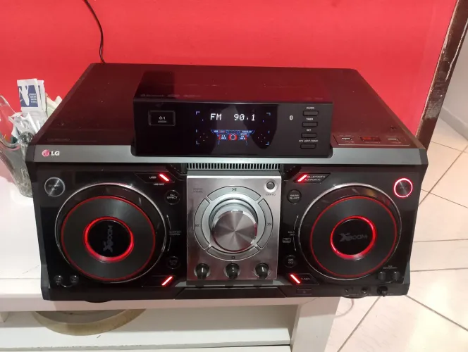 Aparelho som lg 9730 funcionando todo bom, só o aparelho 