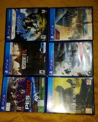 VENDO JOGOS PS4