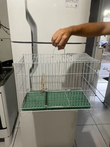 Vendo ou troca gaiola praticamente nova valor 60