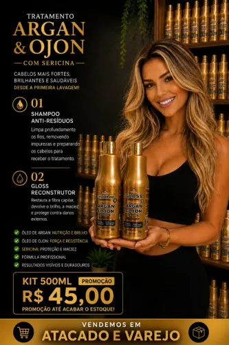 Selagem argan e ojon 500ml