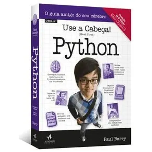 Livro de linguagem de programação Python, (Livro  Novo)