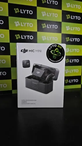 Microfone Sem Fio Dji Mic Mini Completo - Lacrado com garantia de 01 ano