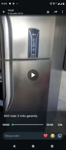 Geladeira Panasonic inverter