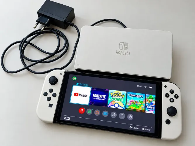 Nintendo switch OLED completo