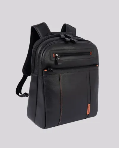 Mochila de Couro para Notebook Office | Paris