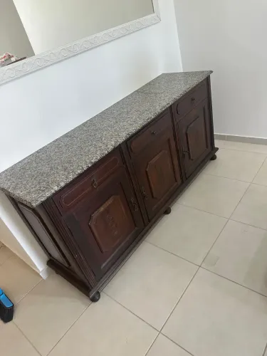 Bancada de madeira (Buffet) 