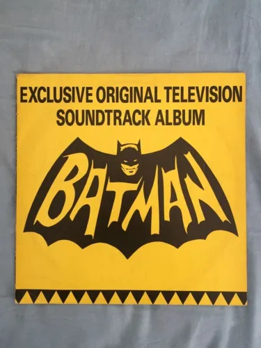 LP Batman - Exclusive Original Television Soundtrack Album | Raro | Colecionador