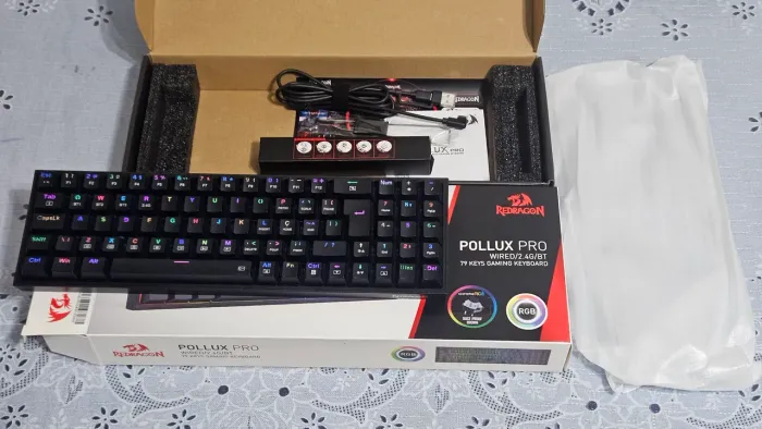 Teclado Redragon pollux pro