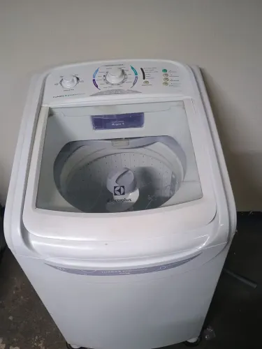 Máquina de lavar roupa Electrolux 10 kg funcionando perfeitamente todas as funções ok 