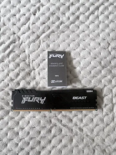 Memória RAM Kingston Fury Beast 8GB 2666Mhz CL16