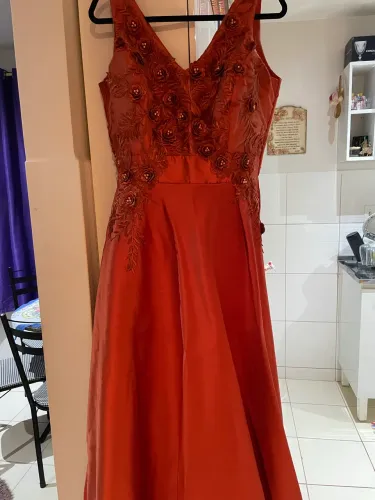 Vestido Terracota Lindíssimo!