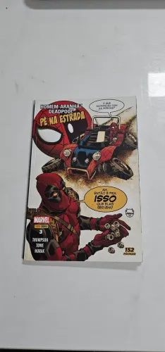 Hq homem aranha/Deadpool pé na estrada