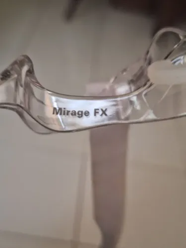 Máscara completa e Traqueia corrugada Mirage FX(CEPAP)