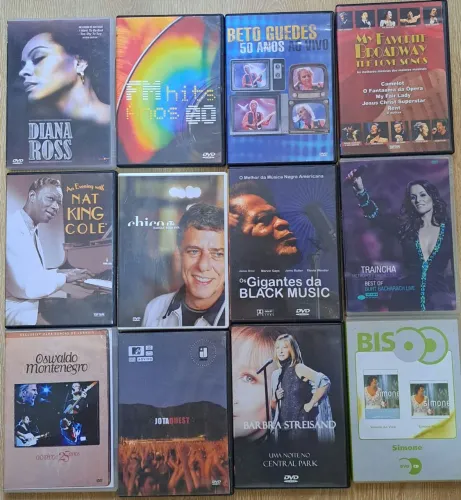 DVDS MUSICAS