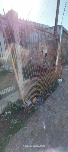 Portão de Ferro Maciço