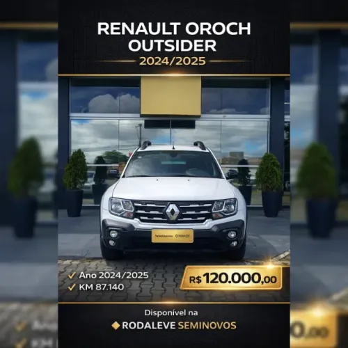 Renault Duster Oroch Outsider 1.3tce Flex Aut. 2025