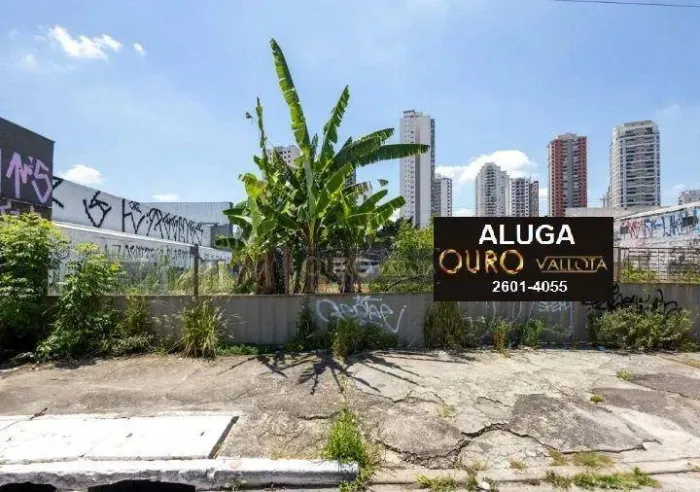 Terreno para alugar, 1019 m² por R$ 24.500,00/mês - Mooca - São Paulo/SP