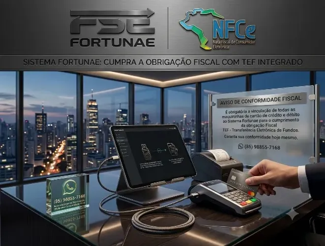 NFCE e TEF - Transferência Eletronica de Fundos