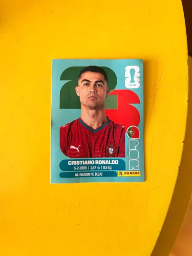 Figurinha Copa Cristiano Ronaldo