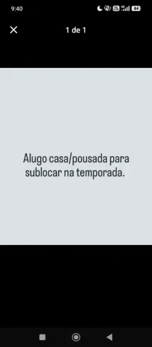 Alugo para sublocar na temporada