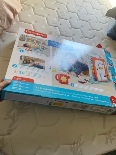 Ginásio tapete casa de campo 3 em 1 fisher price mattel