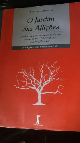 Livro - O jardim das aflições (Olavo de carvalho)