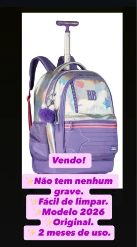 Mochila da Rodinha Rebecca Bombon