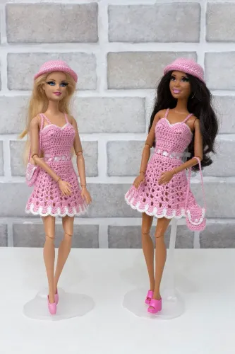 Roupinha de crochê para a Barbie