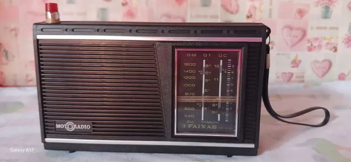 Motoradio antigo com caixa nova funcionando