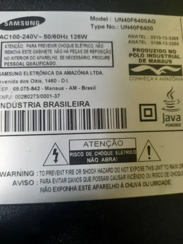 TV SAMAUNG MOD. UN40F6400
