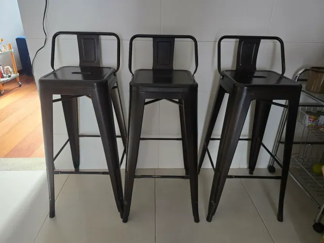 Banqueta de ferro