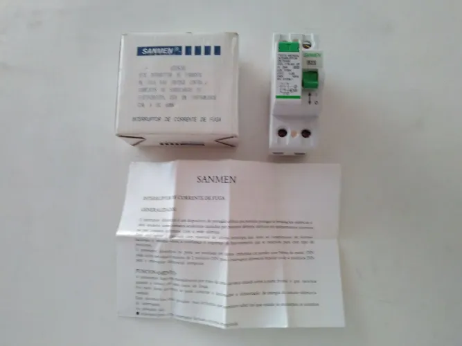 Disjuntor dr sanmen 25ah