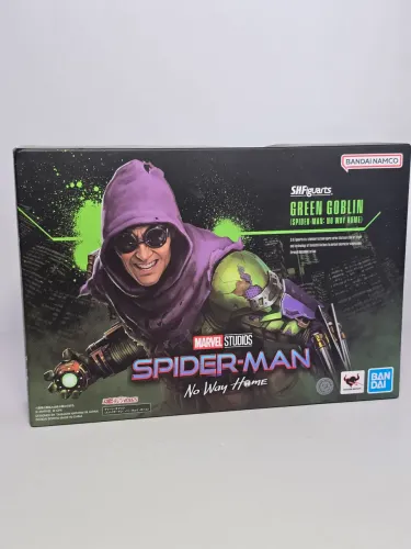 Spider Man No Way Home - Green Gobling Shfiguarts lacrado bandai