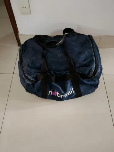 Bolsa mala de viagem jeans