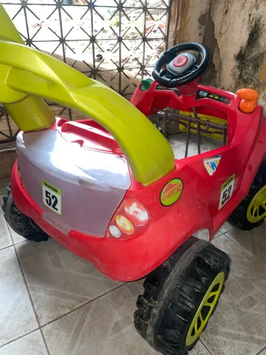 Carrinho De passeio com pedal para Criança 