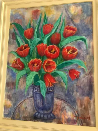Quadro Pintura à Óleo Sobre Tela
