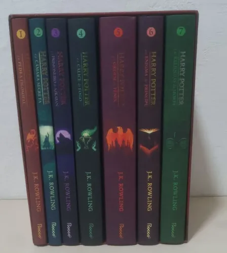 Box Harry Potter capa dura